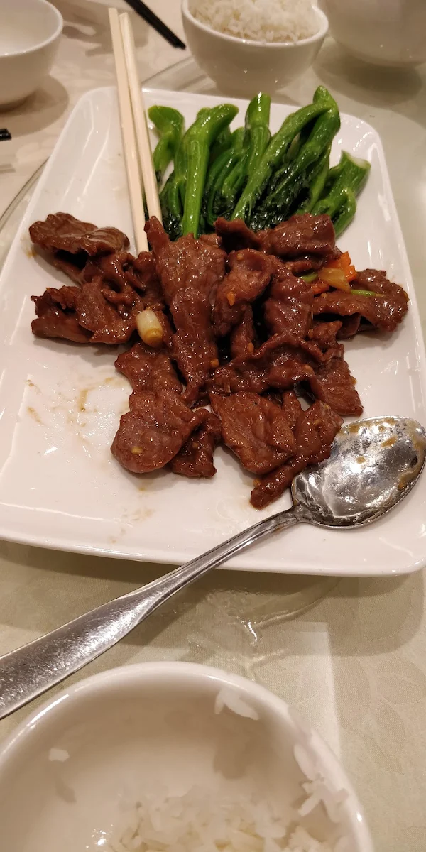 chinese broccoli beef with satay sauce 沙爹芥兰牛肉